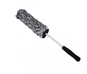 car Brush Washing Cleaner Plastic Long Handle Microfiber Wheel Brush Car Wheel Cleaning Factory supply Acceptable customization