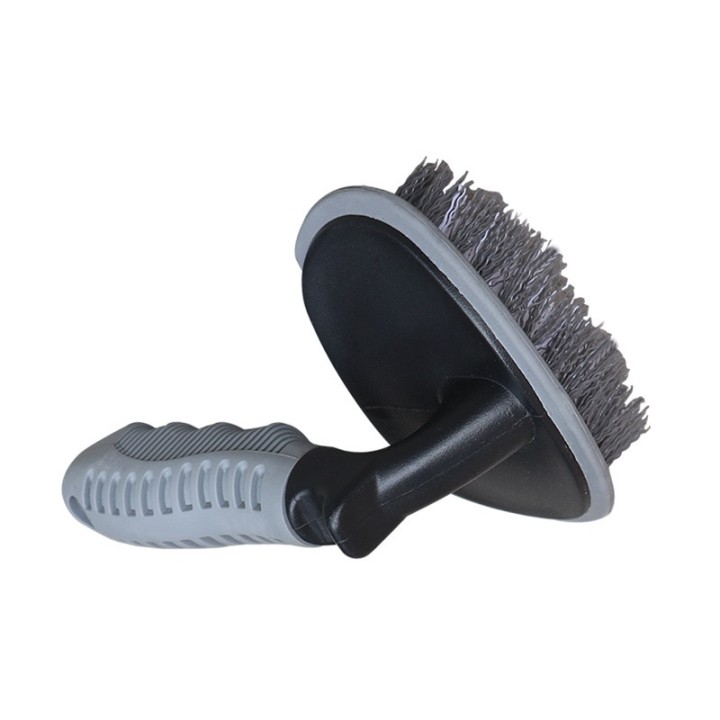 Wholesale Price Quick Dry Towel - Car Brushes Plastic handle Gray PP Tire U-shaped Car Cleaning Beauty With Antislip Flared Strong Cleaning Power Can Be Customized – Honest