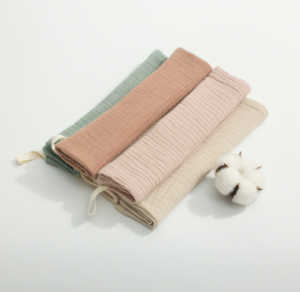 Handkerchief Cotton Burp Cloth Soft Absorbent Gauze Kindergarten Washcloth Baby Face cloth Bath Towel