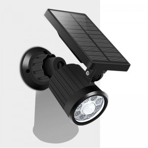 Անջրանցիկ LED արևային լույս Անջրանցիկ բացօթյա այգի Pir Motion Sensor Solar Lawn Light YL36