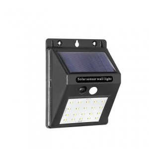 អំពូលសូឡាជញ្ជាំងភ្លើងឧបករណ៍ចាប់សញ្ញាចលនានៅខាងក្រៅ Super Bright COB 48 LED Wireless Waterproof Porch Lights YL35