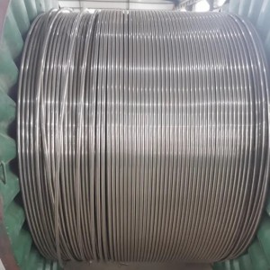 304 304L tubu senza saldatura in spirale in acciaio inox
