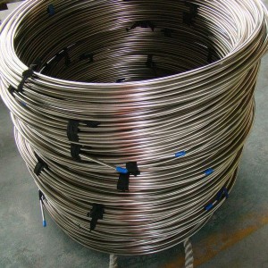 ASTM मिश्र धातु 2205 6.351.24 स्टेनलेस स्टील कॉइल केलेले ट्यूबिंग
