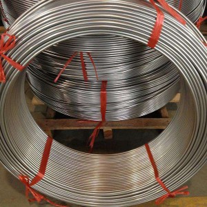 316L 1/4″X00.49″Stainless steel coiled tubing for chemical injection lines