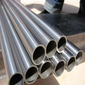 ASTM 430 neoksidebla ŝtalo veldita tubo
