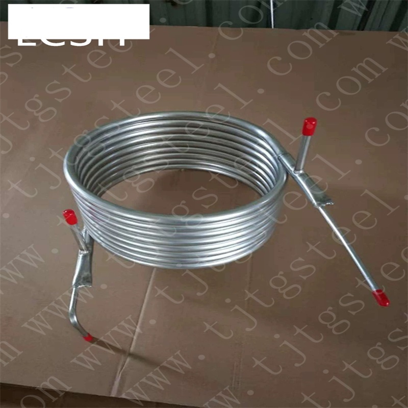 Top Quality Stainless Steel Tubes - ASTM 304 stainless steel tube for Beer cooling coil  heat exchange coil stainless steel elbow Tube  – Sihe