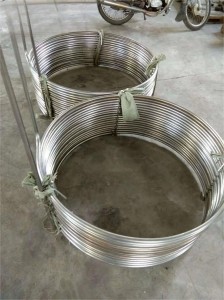 Stainless steel exchanger tube