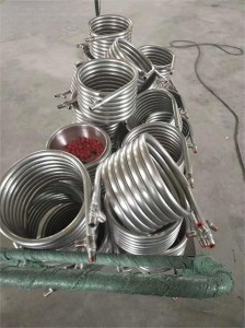 Stainless steel exchanger tube