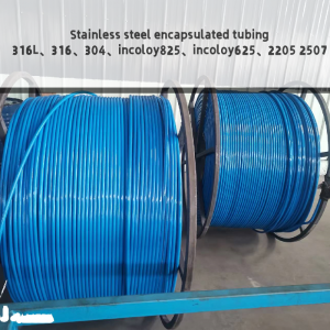 304 Stainless steel encapsulated tubing