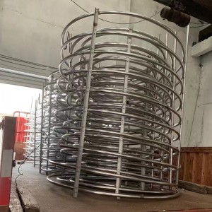 china stainless steel cooling coil