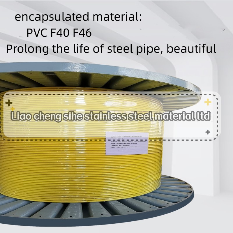Stainless steel encapsulated tubing