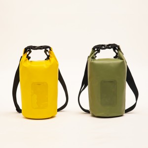 2L ධාරිතාව ජල ආරක්ෂිත වියළි බෑග් snorkeling backpack beach waterproof bag beach backpack එකතුව