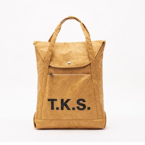 ECO-vriendelijke recyclebare tas Trendy en eenvoudige rugzak met grote capaciteit
