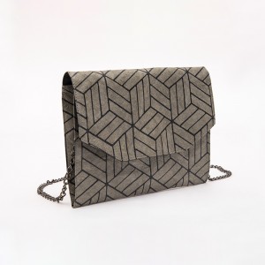 Lêste Trendy Eco-Friendly Cross-Body Bag Diamond Pattern Geometry