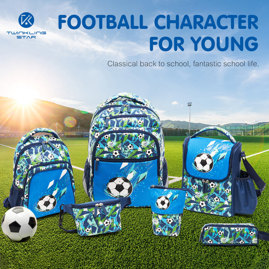 Twinkling Star|Kolekcija višenamjenskih fudbalskih studentskih torbi novog dizajna za modu i slobodno vrijeme