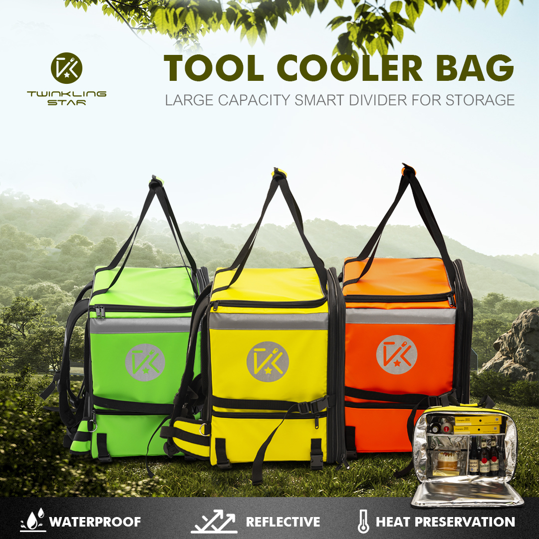 New Large Capacity Large Size Food Delivery Backpack Series Waterproof Cooler Bag | Twinkling Star