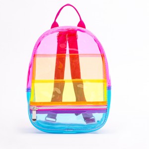 New Transparent PVC Large Capacity Backpack
