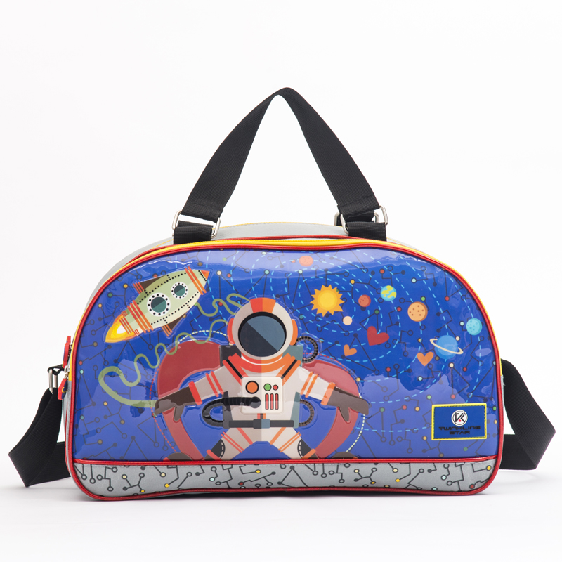 Spaceman Rocket primary school boys travel tote bag Featured Image