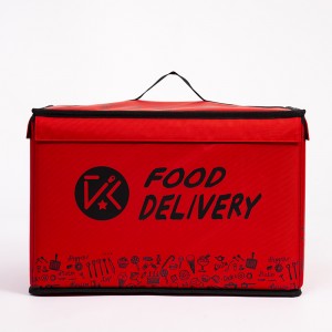 2021 m. atnaujintas sustorėjęs išsinešimui skirtas izoliacijos dėžutės maisto pristatymo krepšys