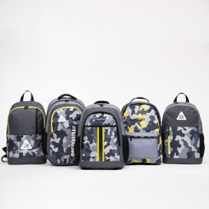 2021 moda ġdida camouflage trasferiment istampar sports u divertiment backpack