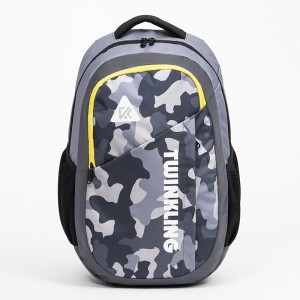 2021 bagong disenyo fashion transfer print camouflage malaking kapasidad handiness sport backpack