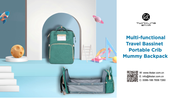 Twinkling Star_Magical Mummy Backpack ប្ដូរ​គ្រែ!