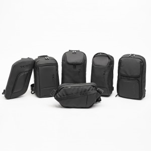 أزياء رجالية متعددة الاستخدامات حقيبة كتف متعددة الوظائف حقيبة الخصر مجموعة