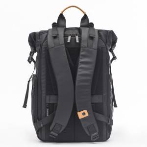 Roll Top Business Backpack 15.6 inch Laptop Bag and Anti-Theft tablet Rucksack