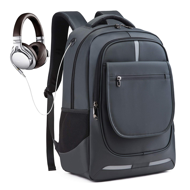 MatoRino Water-Resistant Business Travel Backpack with USB for Women & Men. 