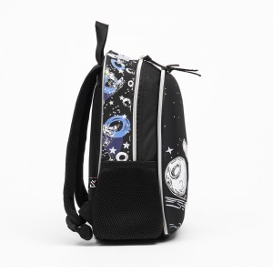 Backpack Spaceman ትንሽ መገለጫ የተትረፈረፈ የቦታ ተመለስ ጥቅሎች ታላቅ የቀን ቦርሳ