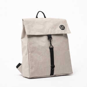 kraft paper recycled enviromental backpack