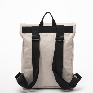 Recyclable And Washable Kraft Paper Backpack