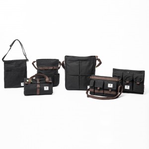 Milieuvriendelijke multifunctionele lichtgewicht fashion canvas kit bag-collectie
