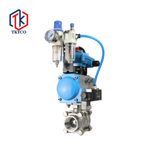 Pneumatic, Electric Actuator, Thread, Sanitary Clamped Ball Valve