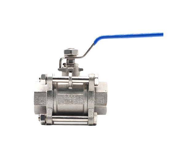 Features of three-piece threaded ball valve!
