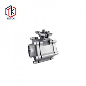 2000wog 3pc Ball Valve With Thread And Weld