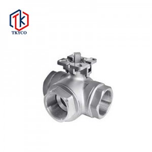 Thread And Clamped -Package 3way Ball Valve