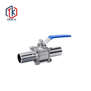 Sanitary Clamped-Package, Weld Ball Valve