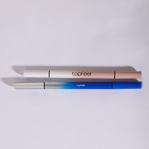 Wholesale Vegan Waterproof Eyeliner Women Makeup Smudge Proof Dual-end Eyeliner Pencil Manufacturers