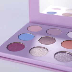 Matte Eyeshadow Palette Private Label Makeup Vendors Výrobce očních stínů Glitter 9C