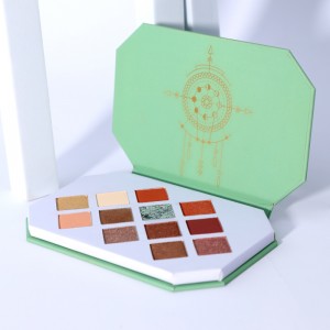 12C Eyeshadow Palette Custom Vegan Formula Glitter Matte Eye Shadow ٺاھيندڙ
