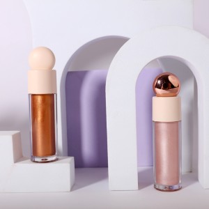 Liquid Highlighter Shimmer Face Makeup Manufacturers High Pigment Para sa Lahat ng Balat