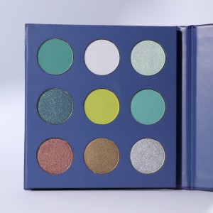 9C Eyeshadow Palette Matt Shimmer Tillverkare av högpigmenterad ögonmakeup