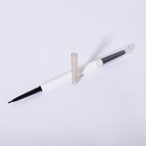 ប៊ិចរោមចិញ្ចើមពីរជាន់ Eyeshadow Pencil Custom Waterproof សម្រាប់ក្រុមហ៊ុនផលិតគ្រឿងសម្អាង