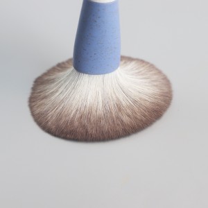 12pcs Nilon Sikat Gandum Straw Private Label Makeup Brushes Tool Set