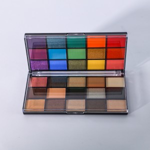 15C Eyeshadow Palette የተፈጥሮ ውህድ Shimmer Matte Eye Shadow አቅራቢ