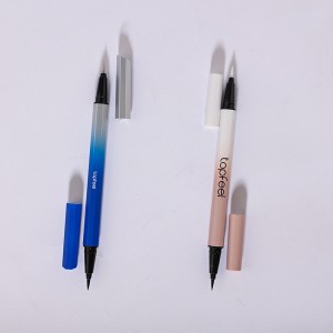 Велепродаја веганске водоотпорне оловке за очи за жене произвођачи оловака за очи са двоструким крајем отпорне на мрље шминке