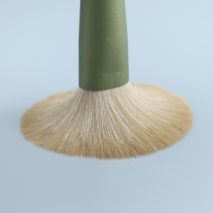 Cosmetics Brushes Nylon Wooden Eye Makeup Brushes Private Label Brush Kit