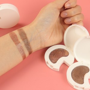 Pearl Eye Shadow Producent Magnetic Baging Glitter Eyeshadow Palette Custom