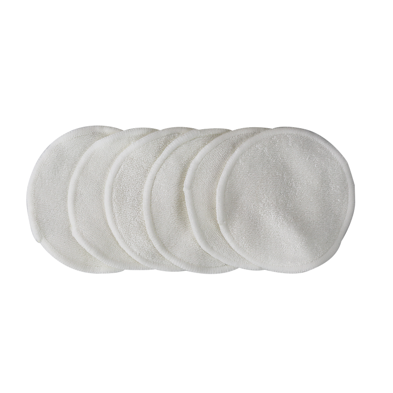 China Makeup Concealer Suppliers –  Custom Private Tag Bamboo Fiber Makeup Remover Pads  – Topfeel